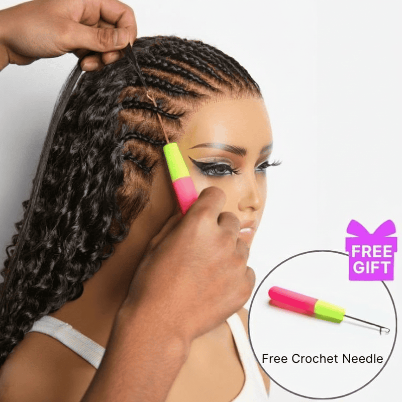 Crochet hair product detail