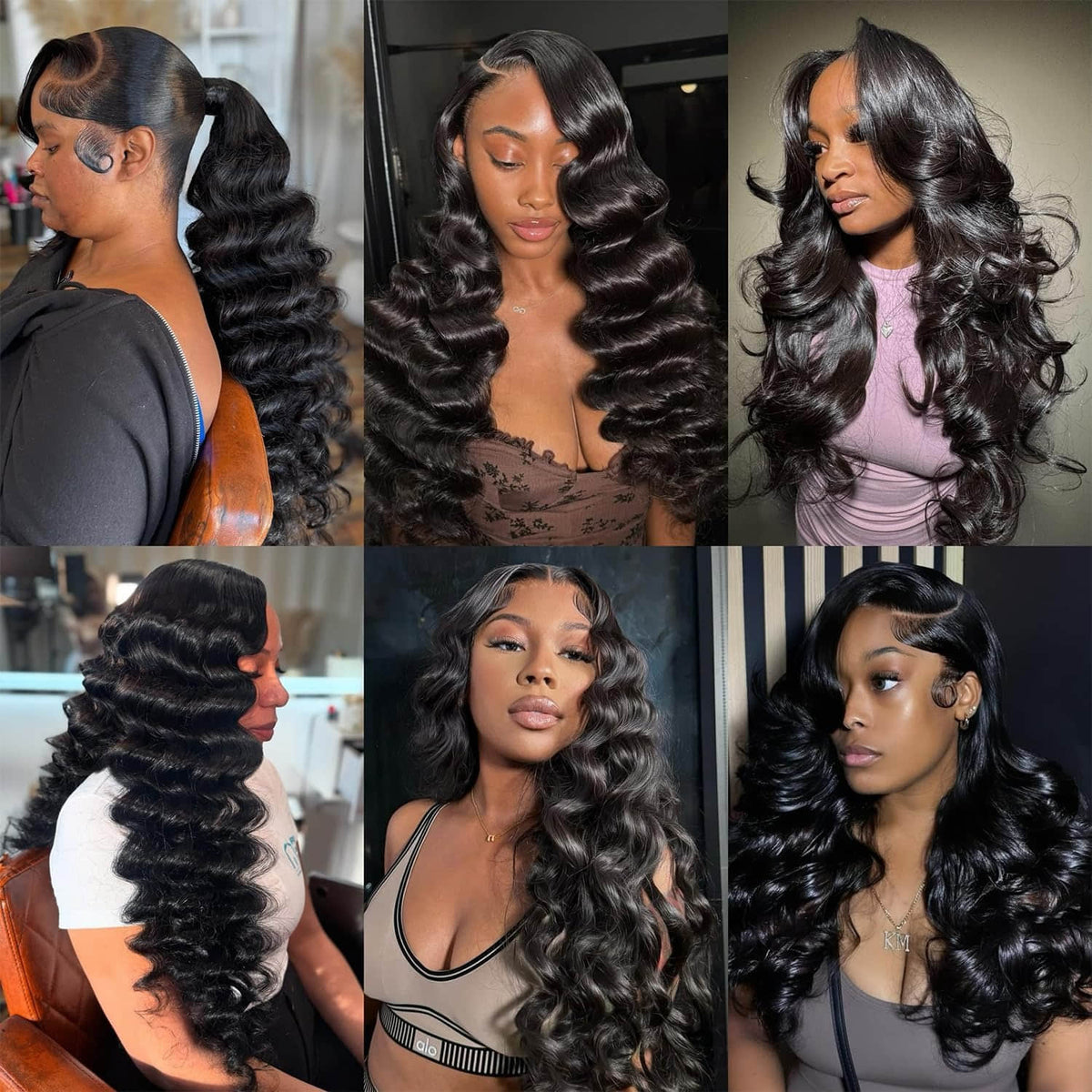 Loose Wave Virgin Brazilian Hair Bundles Healthy Shine & Ends Natural Color 14-30 Inch - Stariahair