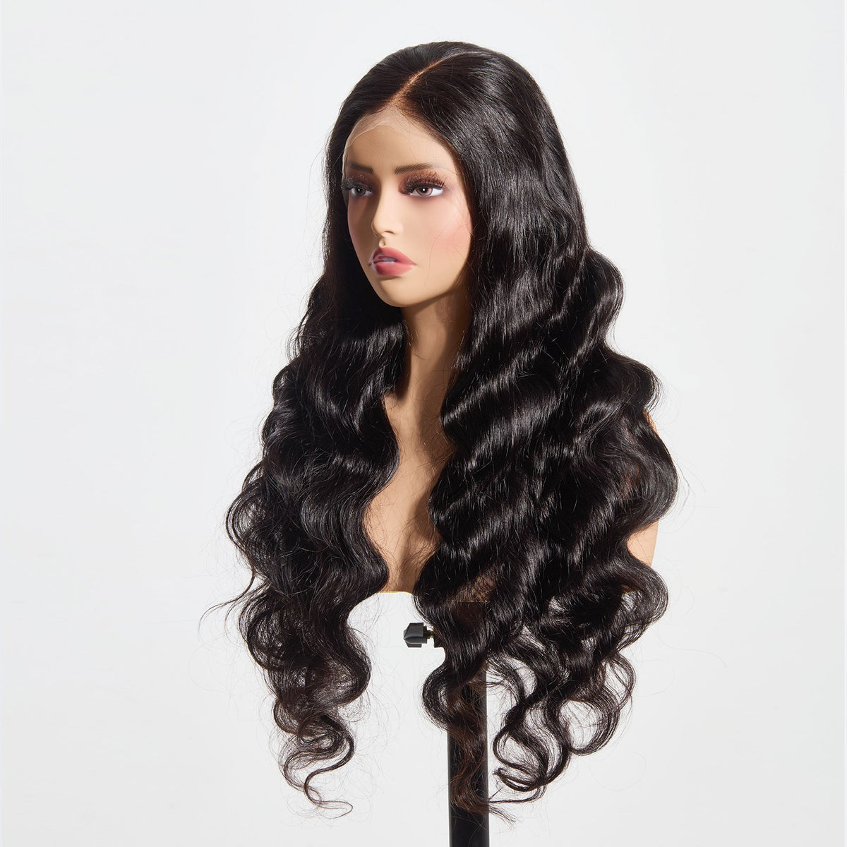 StariaHair 13"x6" HD Lace Frontal Wig 200% Body Wave #1B
