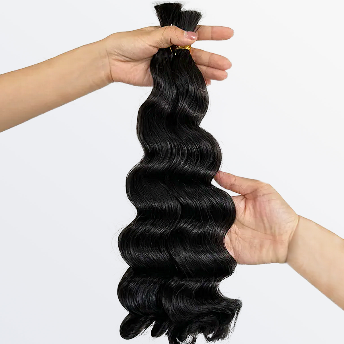 Della Rose Luxe | Loose Wave Braiding Hair · Natural Black
