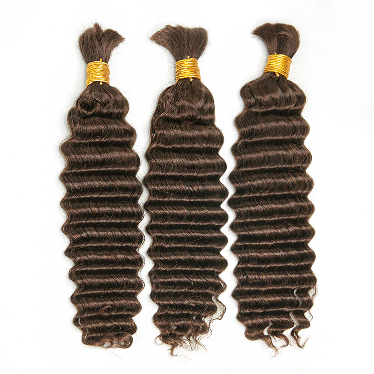 Della Rose Luxe | Deep Wave Bulk Braiding Hair · Color 4