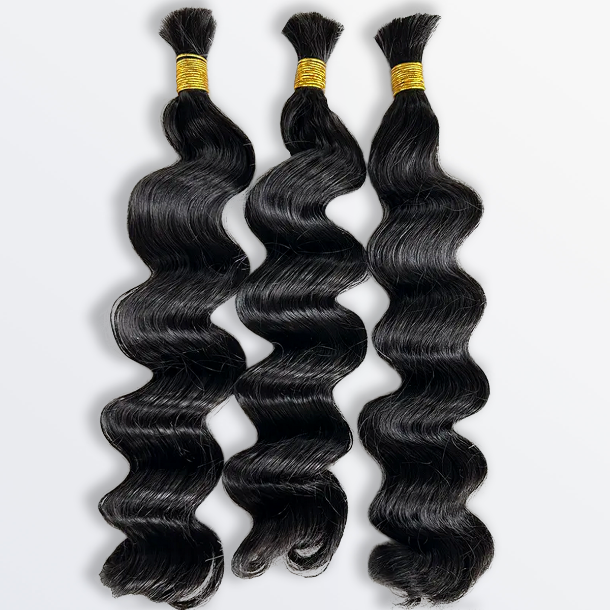 Della Rose Luxe | Loose Wave Braiding Hair · Natural Black