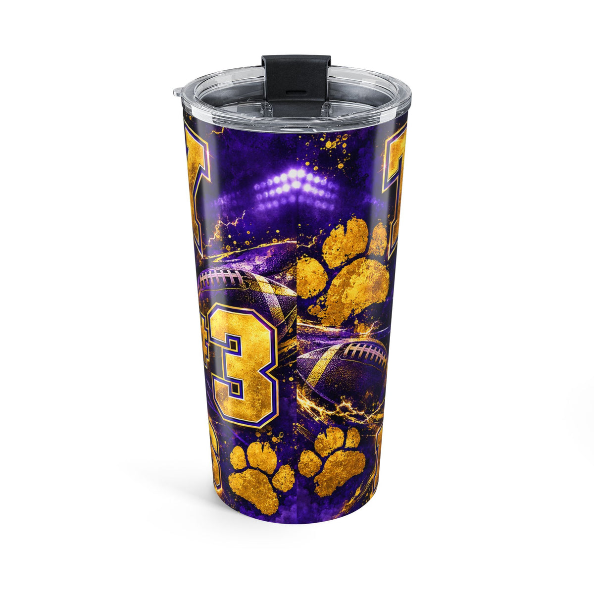 Timmy #3 Bulldogs Original Edition | Purple & Gold 20 oz Tumbler