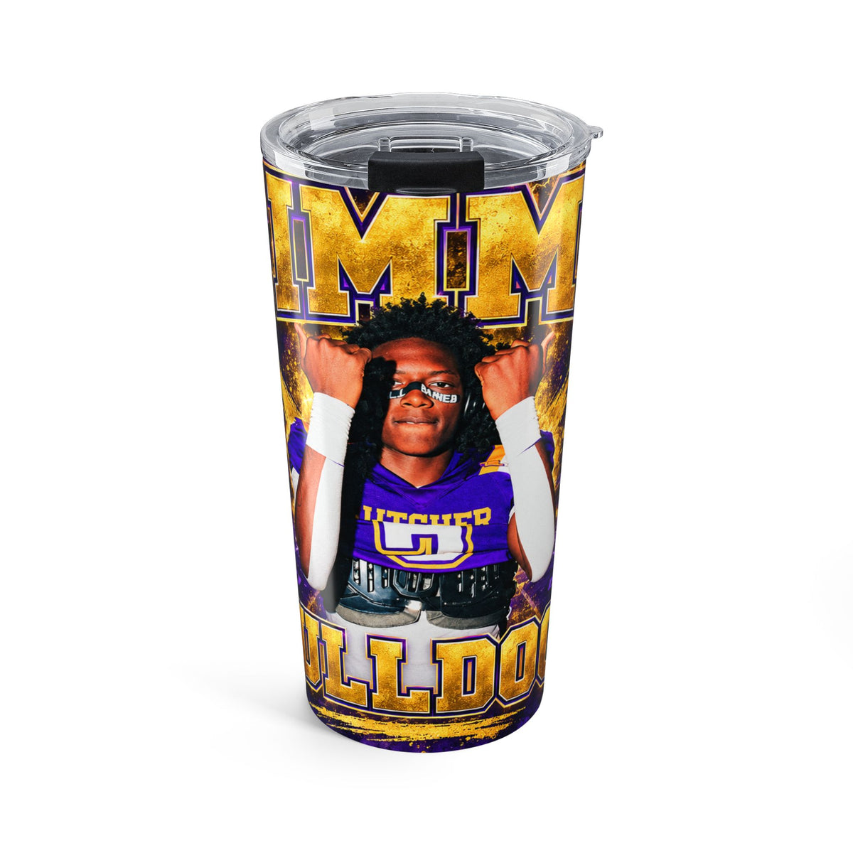 Timmy #3 Bulldogs Original Edition | Purple & Gold 20 oz Tumbler