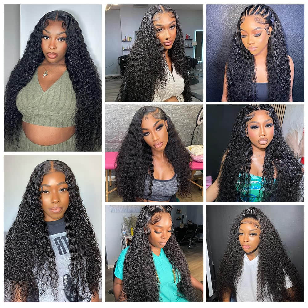 Della Rose Luxe | Deep Wave 5×5 Glueless Lace Wig