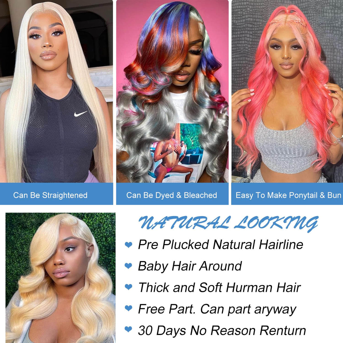 Della Rose Luxe | Blonde Body Wave 13×4 Lace Wig · 150% Density