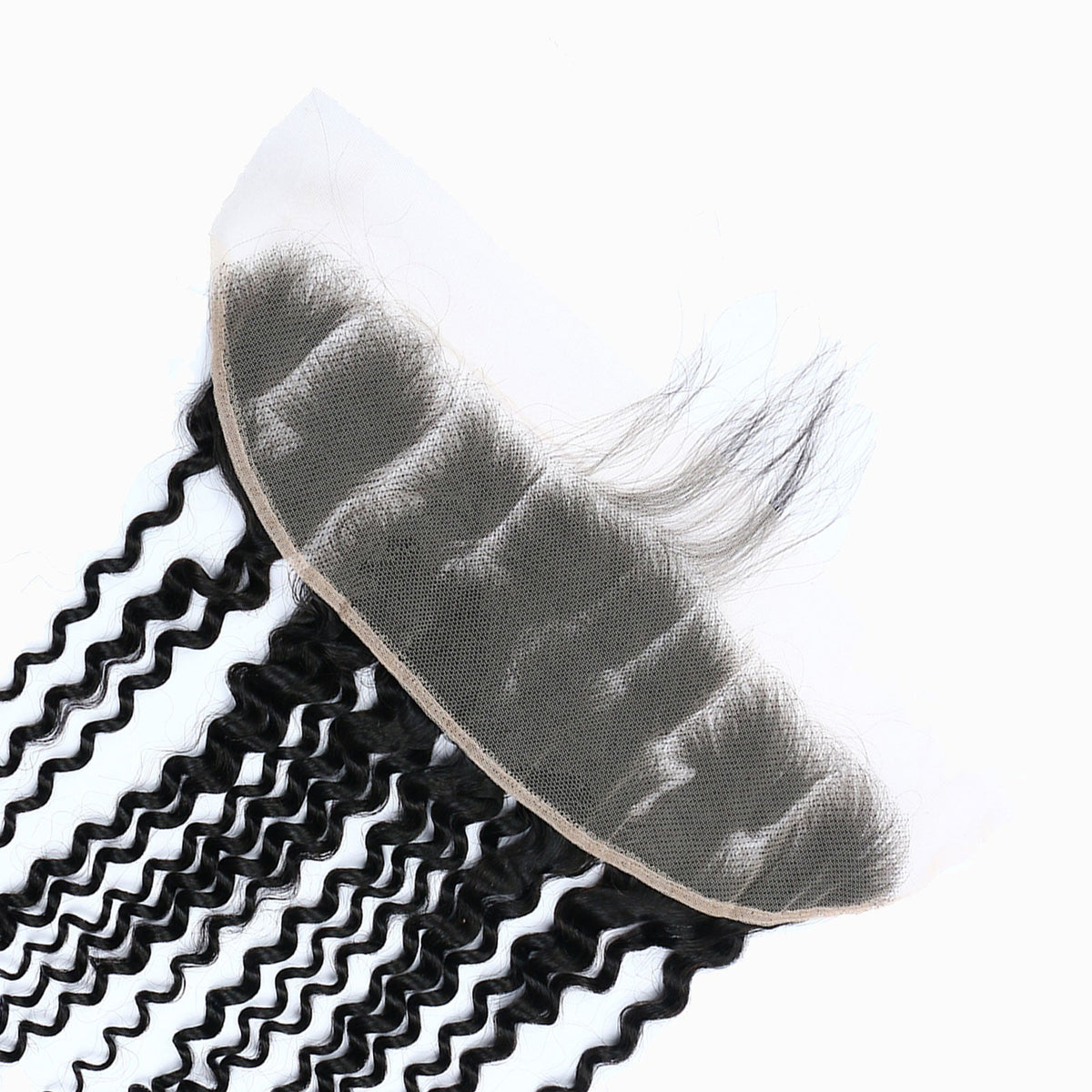 Della Rose Luxe | Deep Wave 13×4 Transparent Lace Frontal