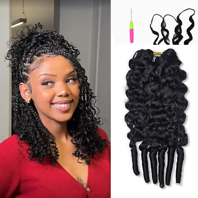 Crochet hair product detail