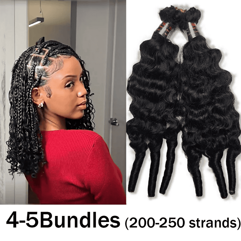 Crochet hair product detail