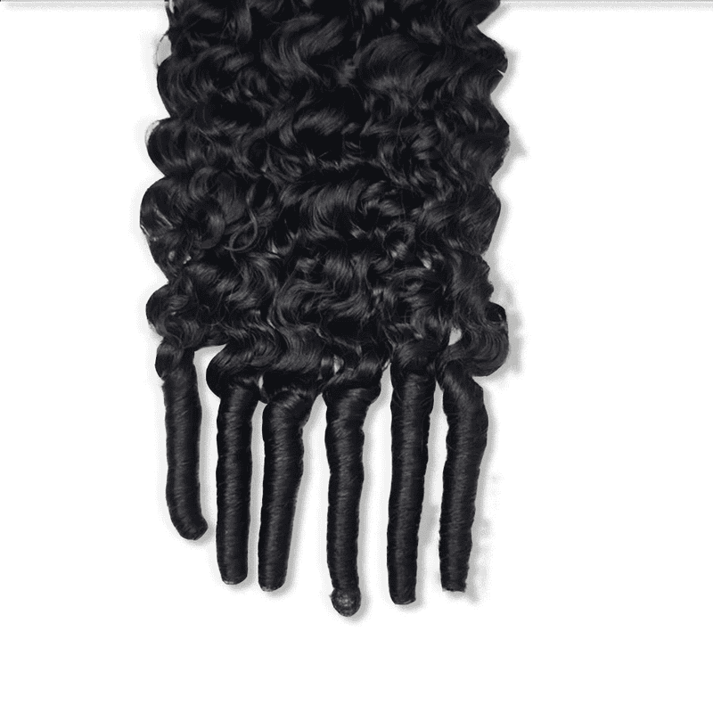 Crochet hair product detail