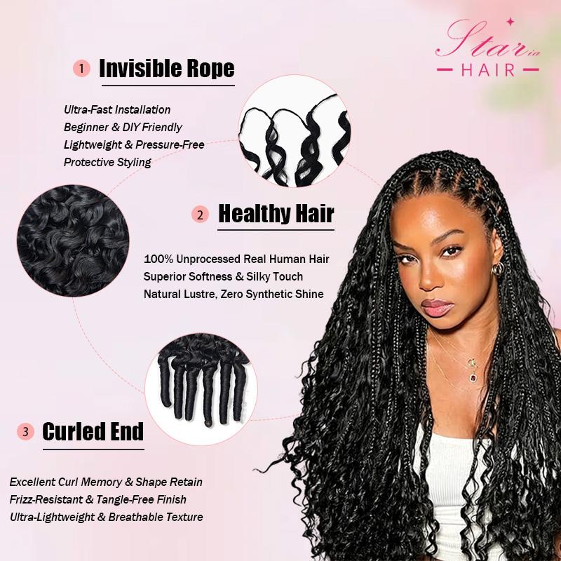 Crochet hair product detail
