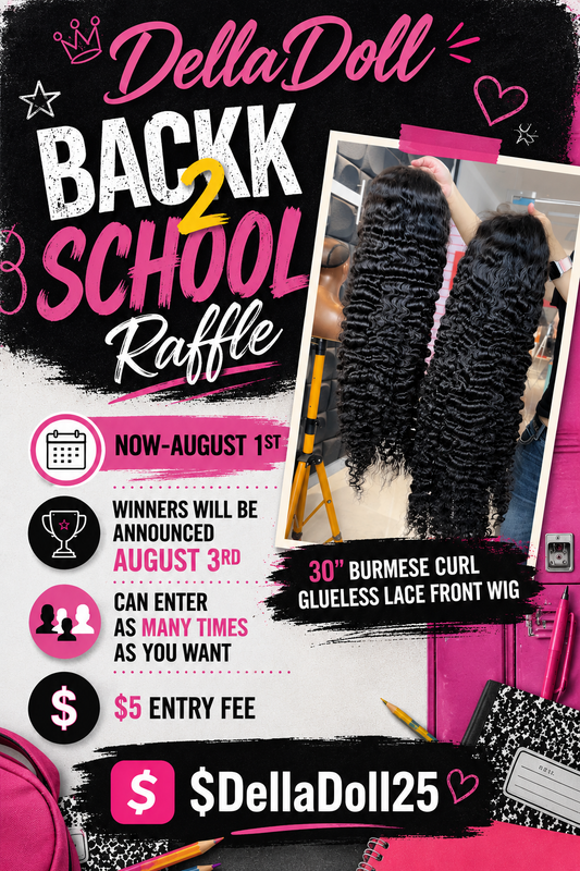 30 inch glue less Bermese wig 100% human hair RAFFLE TICKET!!!!