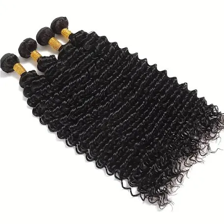 12A Deep Wave Bundle Deal (3 Bundles) | 100% Virgin Human Hair