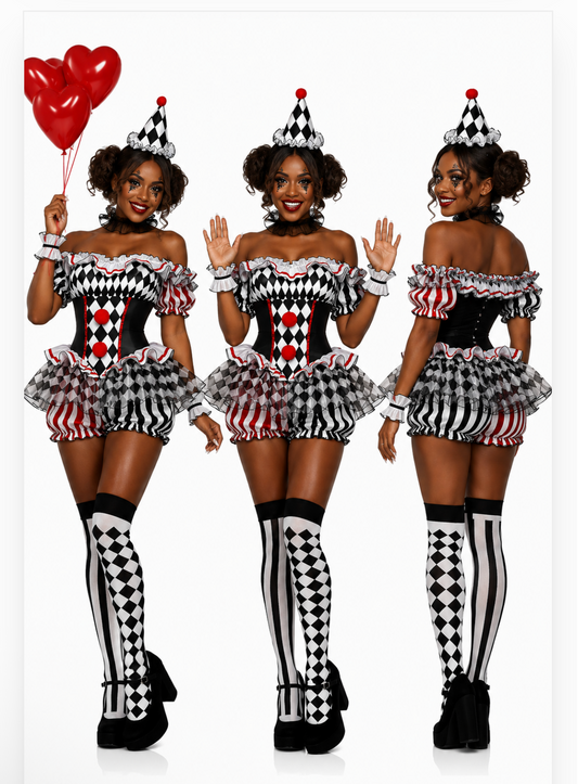 Scary Carnival Women’s Clown Costume