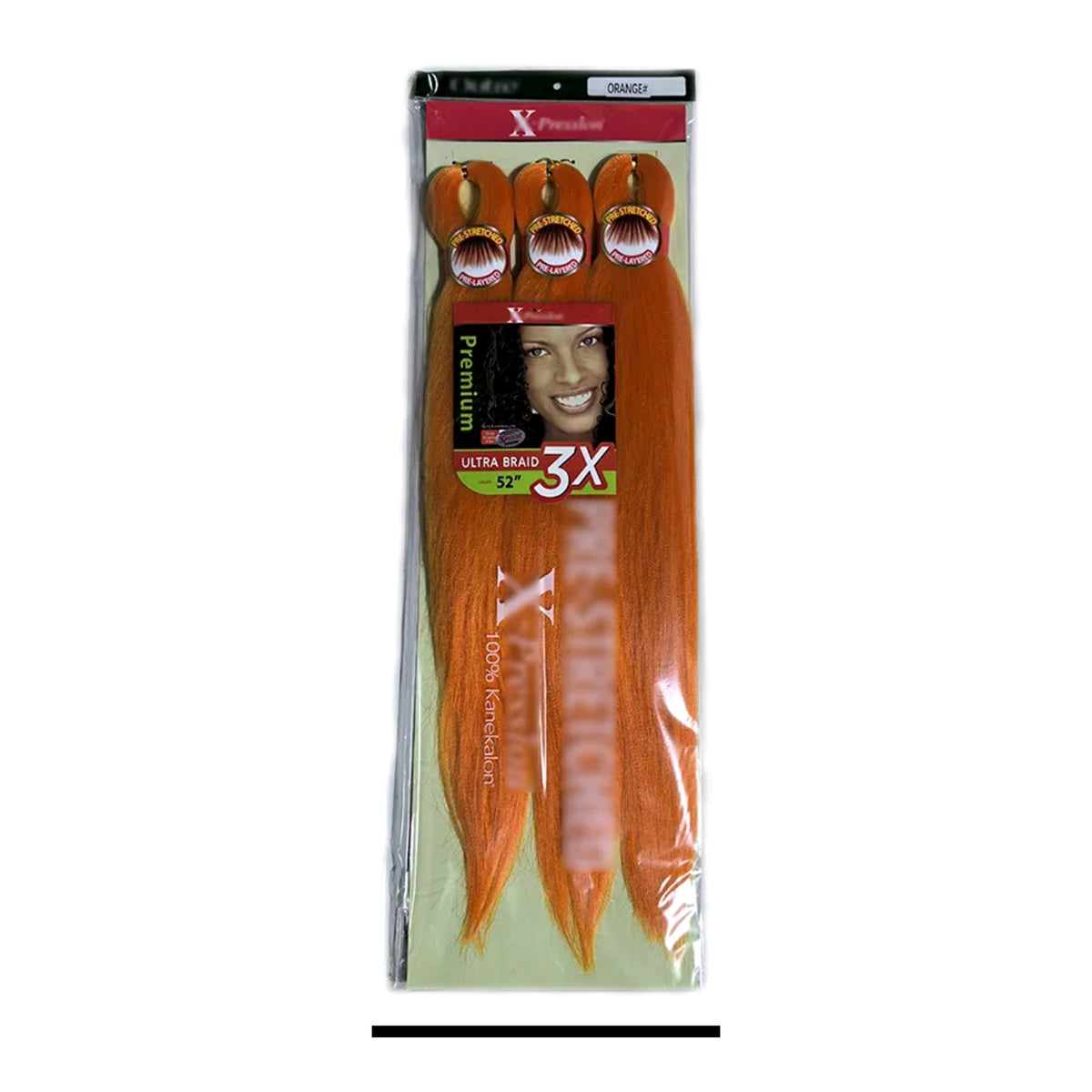 X-Pression 3X Pre-Stretched Braiding Hair – 52” | Professional Braid Hair