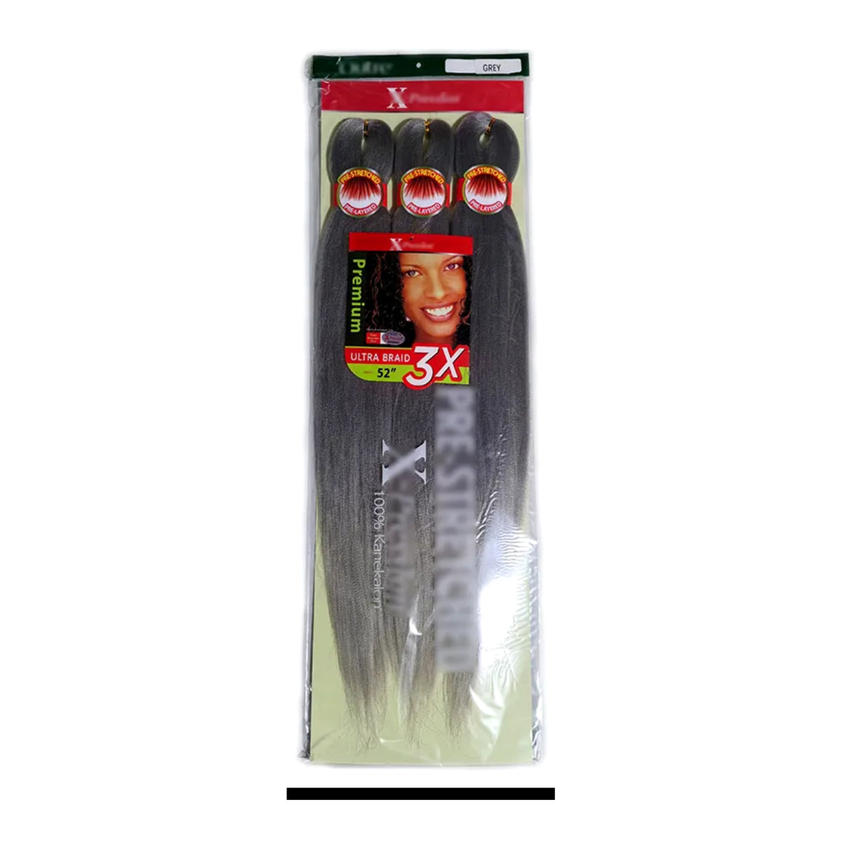 X-Pression 3X Pre-Stretched Braiding Hair – 52” | Professional Braid Hair