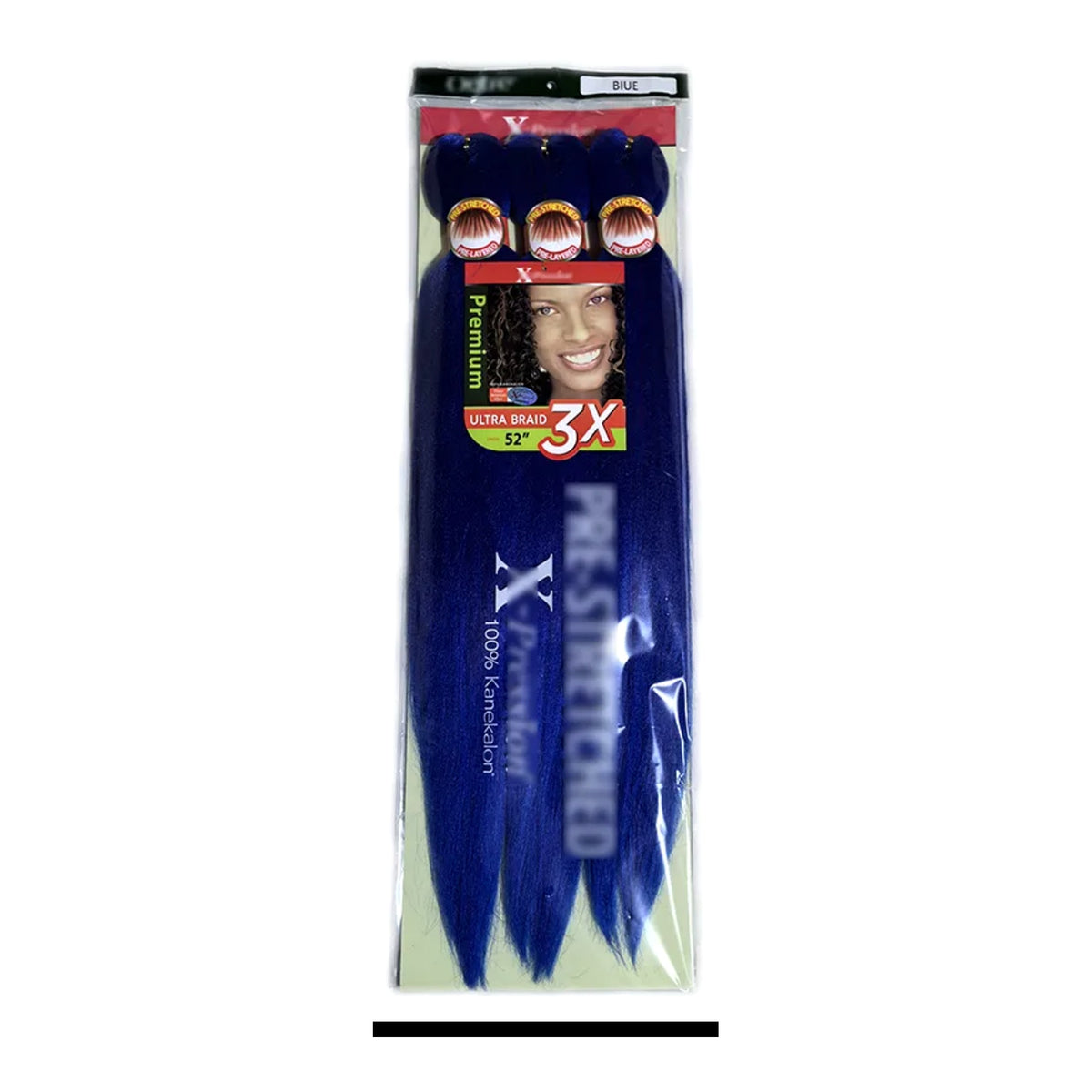 X-Pression 3X Pre-Stretched Braiding Hair – 52” | Professional Braid Hair