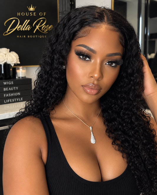 House of Della Rose Custom Kinky Curl Wig | 22-Inch 13x4 Glueless | Made to Order
