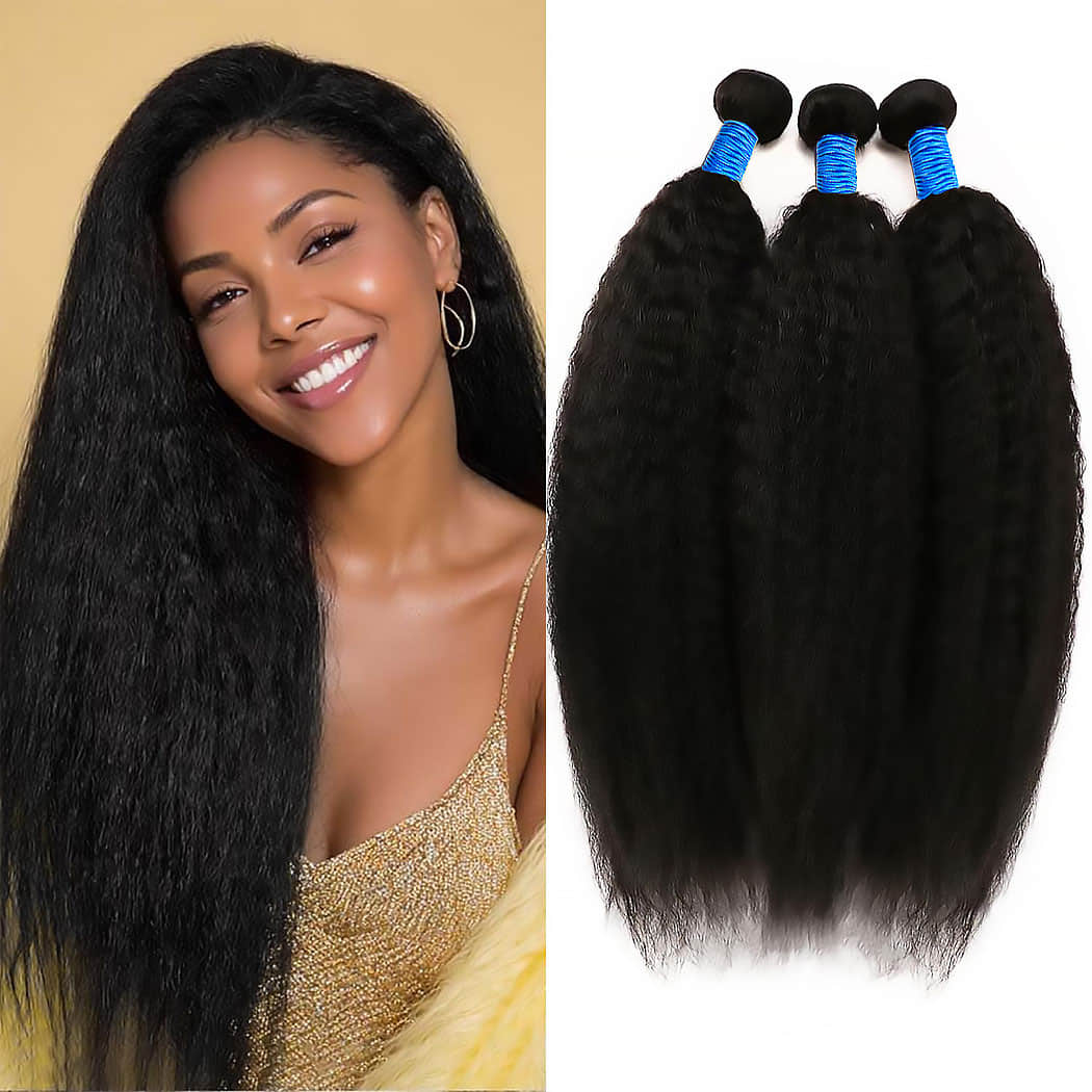 Della Rose Luxe | Virgin Kinky Straight Hair Bundles