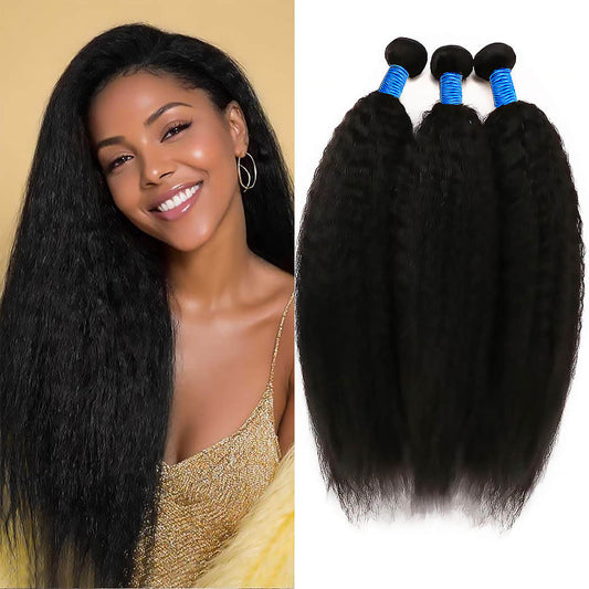 Della Rose Luxe | Virgin Kinky Straight Hair Bundles
