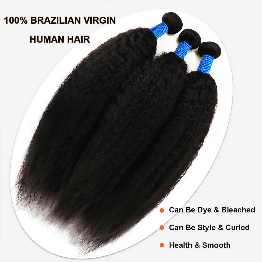 Della Rose Luxe | Virgin Kinky Straight Hair Bundles