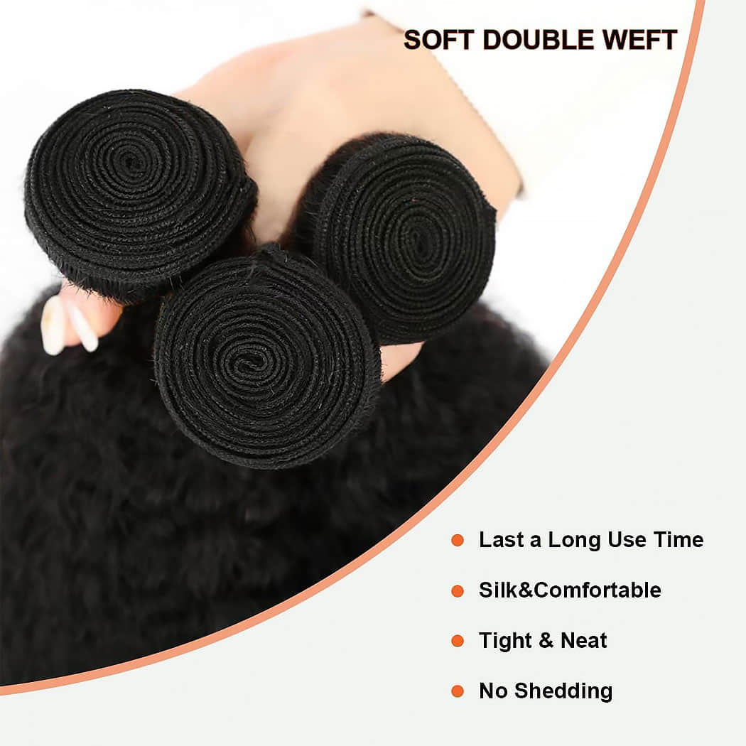 Della Rose Luxe | Virgin Kinky Straight Hair Bundles