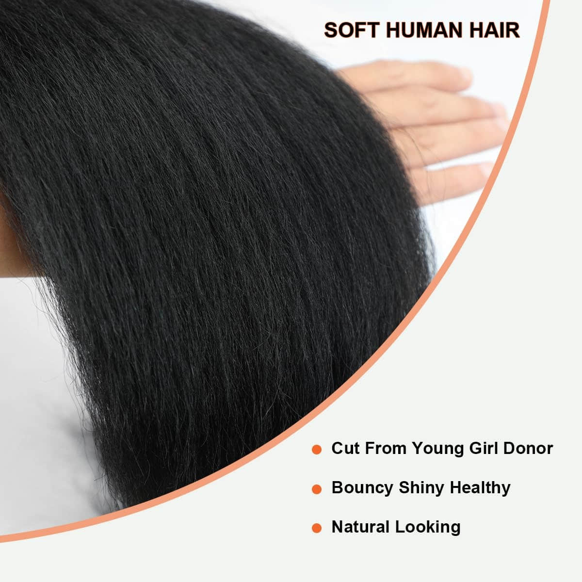 Della Rose Luxe | Virgin Kinky Straight Hair Bundles