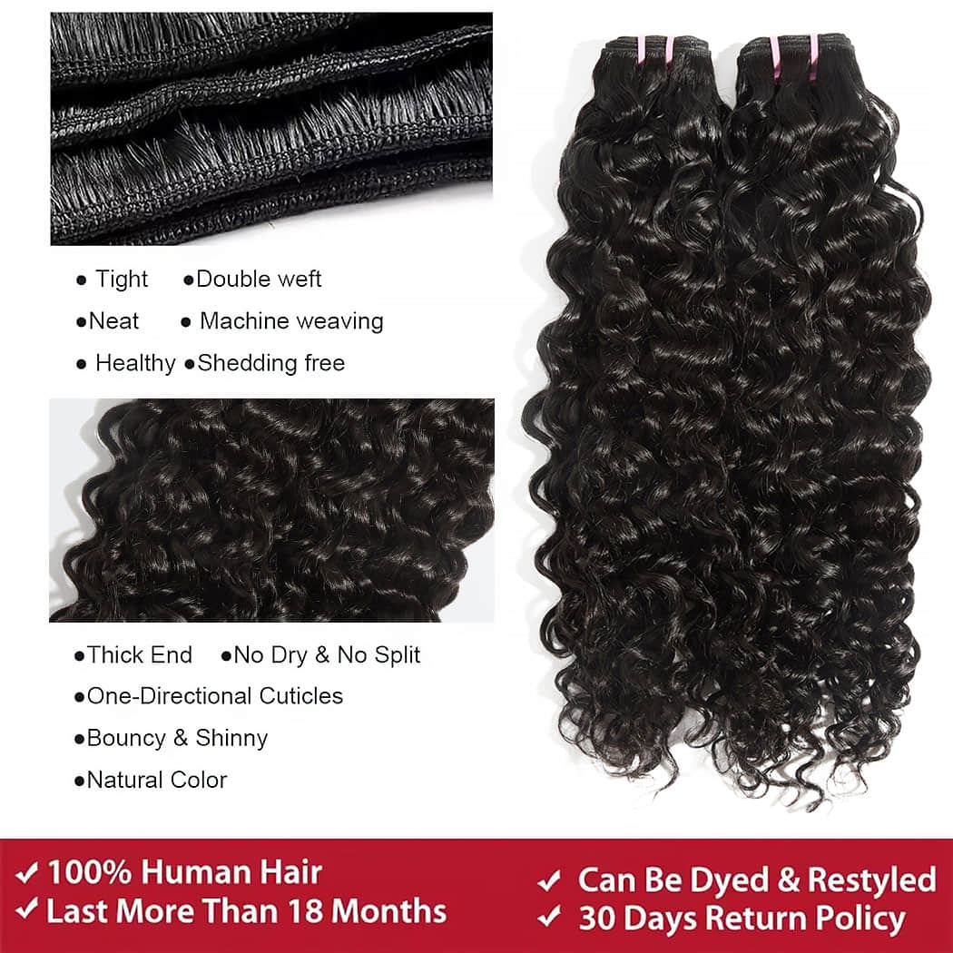 Della Rose Luxe | Raw Vietnamese Natural Wave Bundles