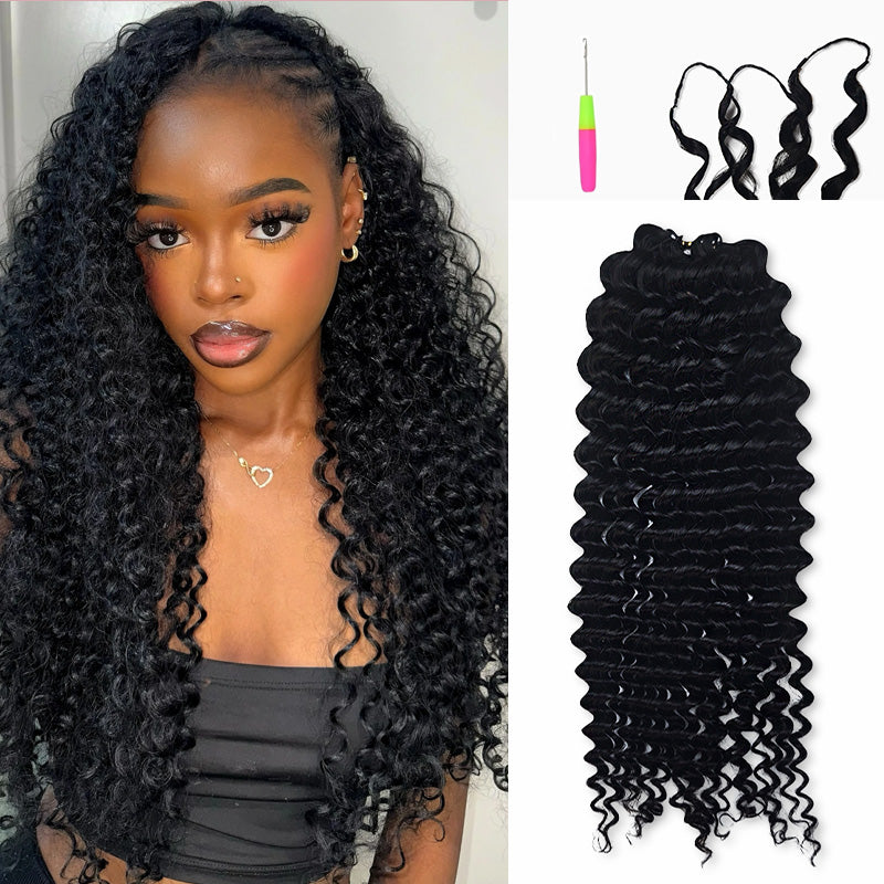 Crochet hair product detail