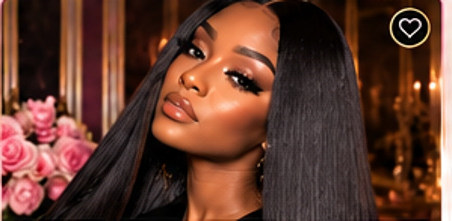 Della Rose Luxe editorial styling inspiration; actual hair may vary