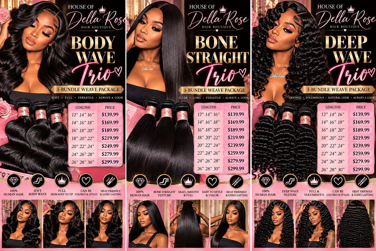 Della Rose hair texture lookbook