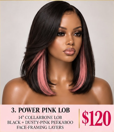 Power Pink Lob – 14 Inch