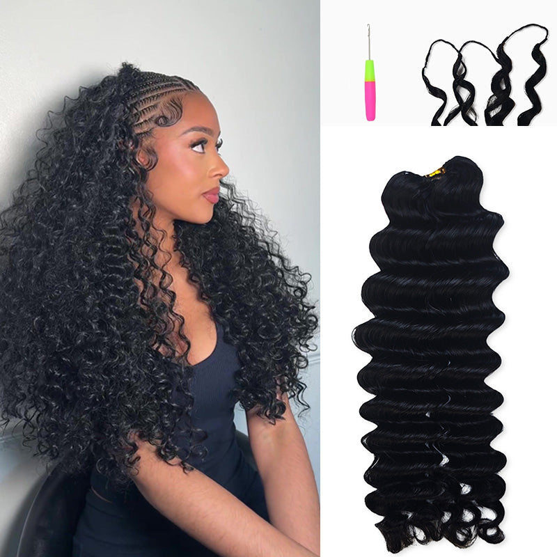 Crochet hair product detail